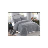 Cobertor Winter Furry De 2 Lugares Chiporro Grey 230 Cm X 250 Cm