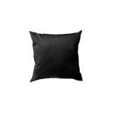 Almofada De Veludo Preto De Veludo Liso 40x40cm - S4144ng