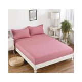 Capa De Colchão Impermeável King Size 180x200cm - Rosa