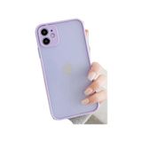Capa De Silicone Premium Matte Para Iphone 11 Lilás