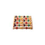Massageador De Pés De Spa De Madeira Com 6 Rolos Reflexology