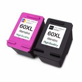 Cartuchos De Tinta Genéricos 60xl Pretos E Coloridos Para Hp Deskjet