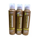Kit De Suavização De Queratina Em 3 Etapas De 500 Ml Com Shampoo, Queratina, Máscara