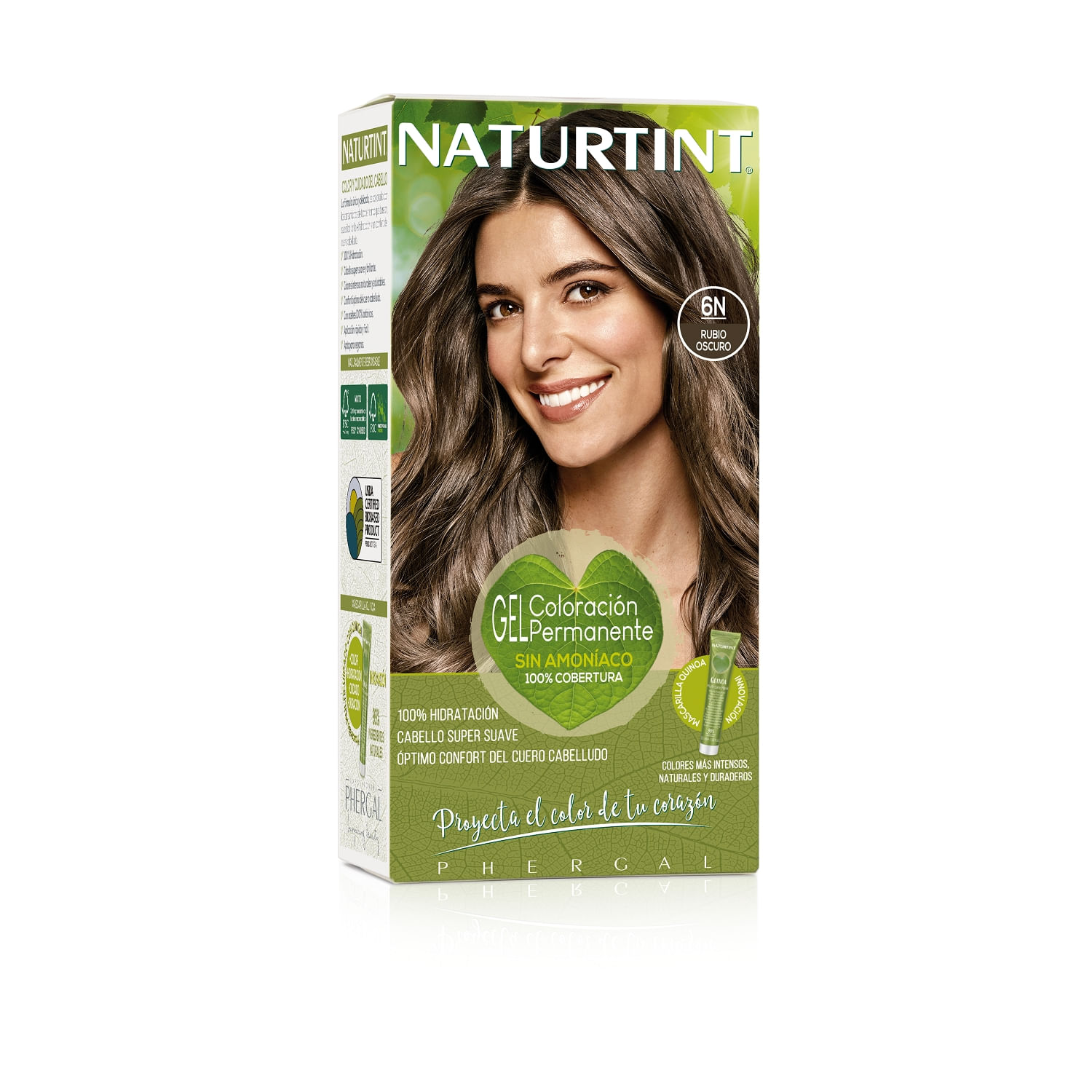 Tintura De Cabelo Naturtint 6n Natural Permanente Sem Amônia