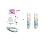Monitor De Batimentos Cardíacos Doppler Fetal Para Bebês + 2 Gel E Baterias