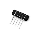 Kit De Ferramentas Para Limpeza De Dentes Dentários Em Aço Inoxidável