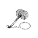 Chaveiro Thor&#39;s Hammer Metal Com Acrílico