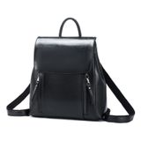 Mochila De Couro Vintage Para Mulheres