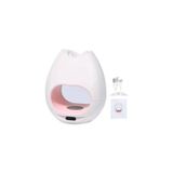 Secador De Unhas Led Para Manicure Com Lâmpada Uv 16w Usb Soft Gel Rosa