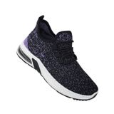 Tênis Esportivos De Corrida Femininos Air Black/lilac 3209