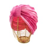 Faixa De Turbante Elástica De Algodão Rosa Estampada Daisy