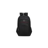 Mochila Masculina Impermeável De Grande Capacidade Para Caderno De Nylon