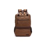 Mochila Colorado Canvas Com Acabamentos Em Couro Ecológico