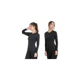Camiseta Feminina De Primeira Camada De Fibra De Algodão Natural