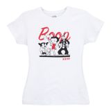 Camiseta Feminina Betty Boop Branca