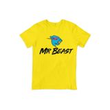 Camiseta Mr Beast Youtuber Estampada Unissex Para Crianças/adultos