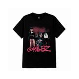 Camiseta Dtf Fanshirt Gorillaz 184 De Manga Curta Masculina Unissex