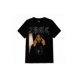 Camiseta Dtf Fanshirt 2pac 518 De Manga Curta Masculina Unissex