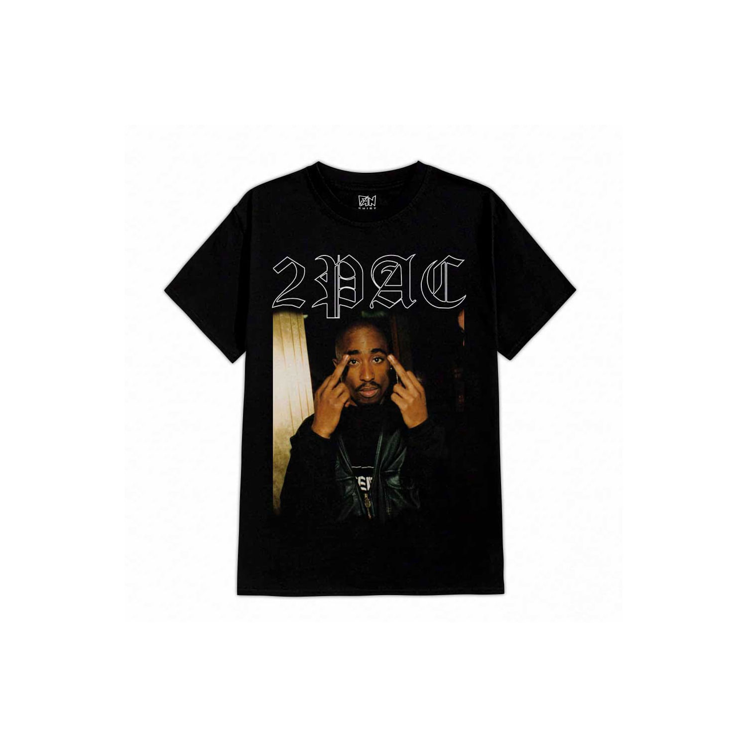 Camiseta Dtf Fanshirt 2pac 518 De Manga Curta Masculina Unissex