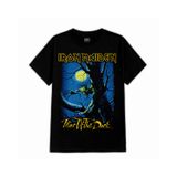 Camiseta Dtf Fanshirt Iron Maiden 336 De Manga Curta Masculina