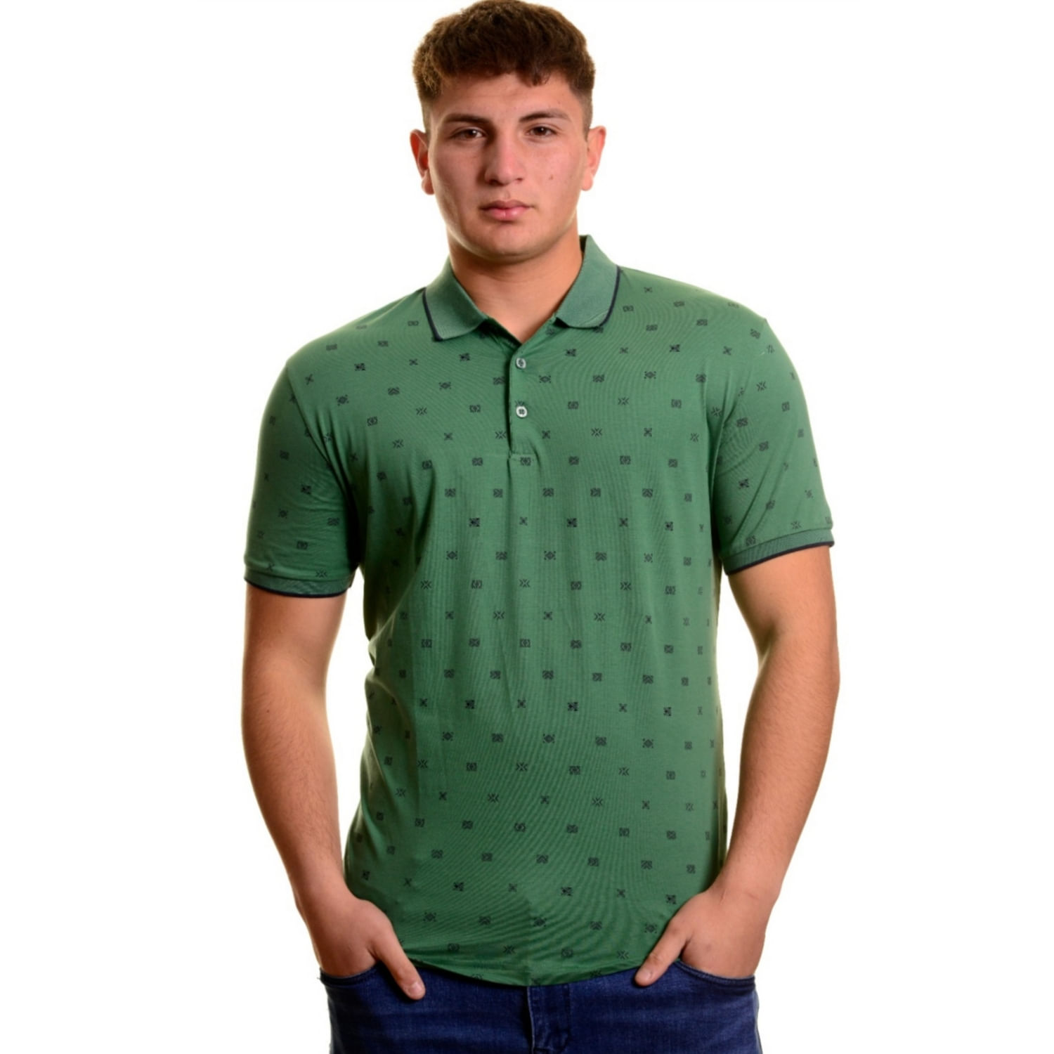 Camiseta Masculina Piqué Com Design Fresco E Algodão Fino