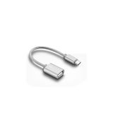 Adaptador De Cabo Otg Tipo C De 15 Cm Para Teclado Pendrive Mouse