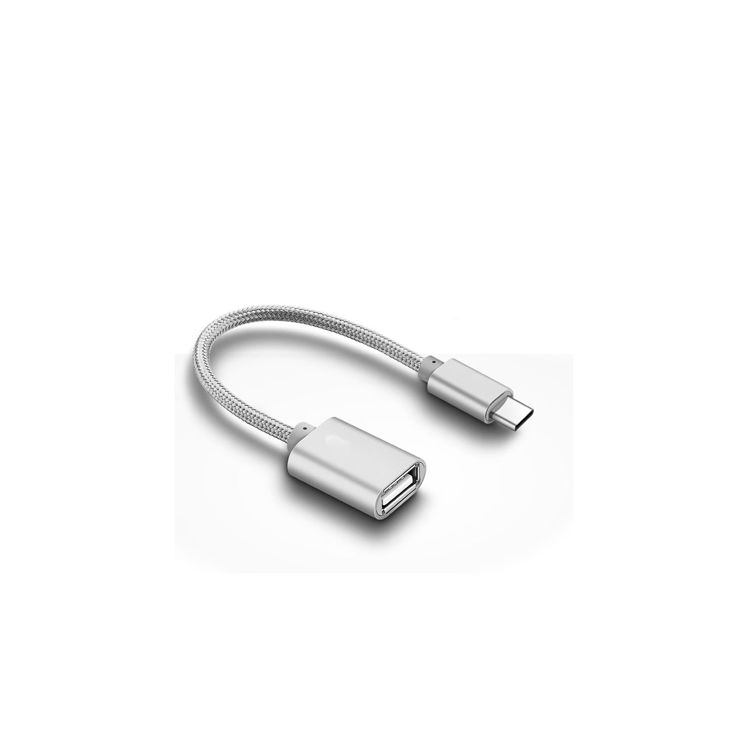 Adaptador De Cabo Otg Tipo C De 15 Cm Para Teclado Pendrive Mouse