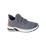 Tênis De Corrida Air Femininos Cinza/rosa 3206 - 3206
