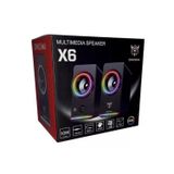 Alto-falante Para Pc Onikuma X6 Rgb Com Subwoofer