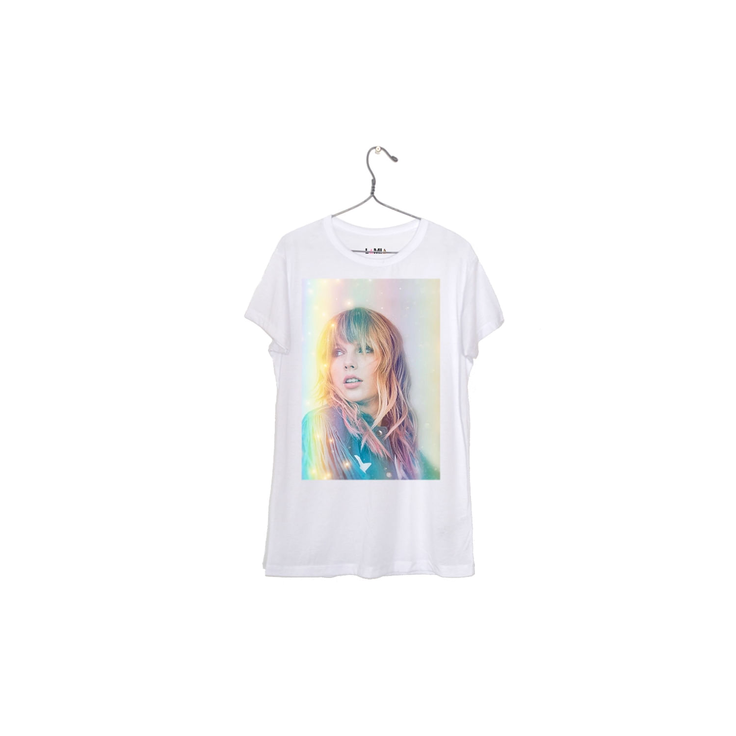 Camiseta Taylor Swift 17 Com Estampa De Sublimação 100% Poliéster