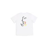 Camiseta Infantil Persodesign Com Estampa De Silhueta De Mouse 100% C