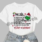 Camiseta Eme Merch Grinch 100% Algodão