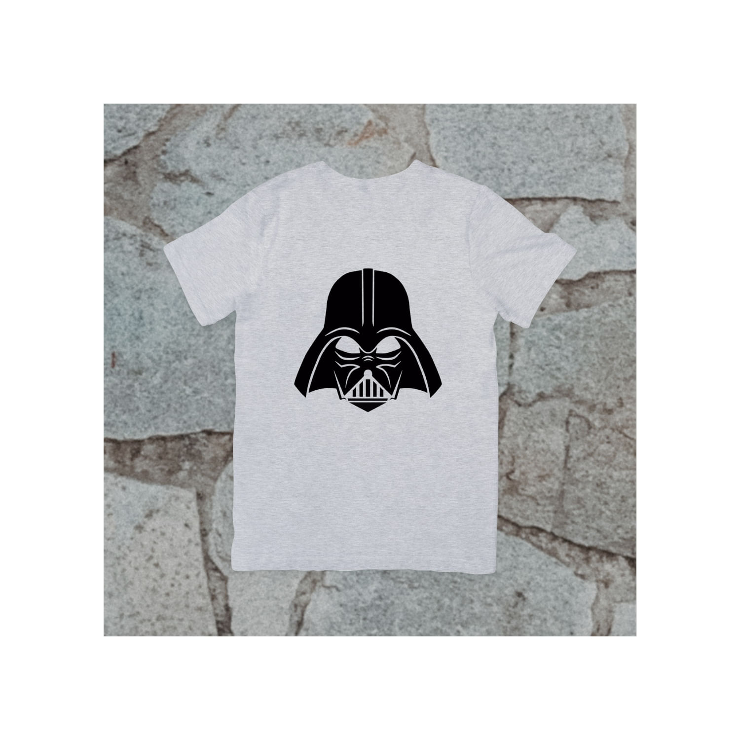 Camiseta Star Wars Darth Vader De Manga Curta 100% Algodão