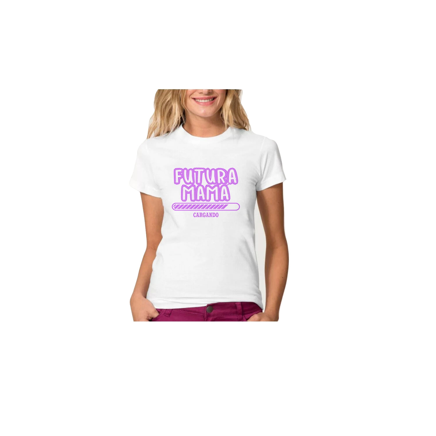 Camiseta Future Mom Surprise Baby Shower Gift Unissex