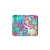 Mouse Pad Anhiz M31 Mandala, Capa De Cetim De Neoprene 24x20cm