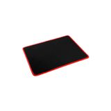 Mouse Pad Gamer, Antiderrapante, Com Borda Vermelha, 24 X 30 Cm E 3 Mm De Espessura