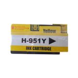 Cartucho De Tinta Compatível Com Hp 951 Xl Amarelo Para 1500 Páginas