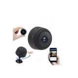 Mini Câmera Wifi A9 1080p Câmera Espiã Sem Fio Com Áudio