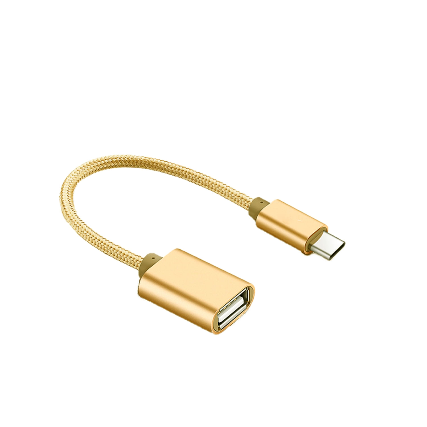 Adaptador De Cabo Otg Tipo C De 15 Cm Para Teclado Pendrive Mouse