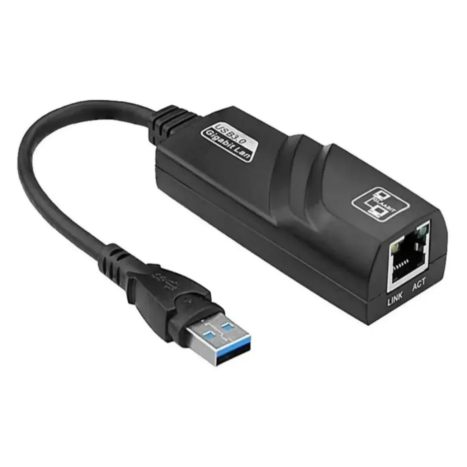 Adaptador Lan Gigabit Ethernet Usb 3.0 Para Rj45 10/100/1000 Mbp