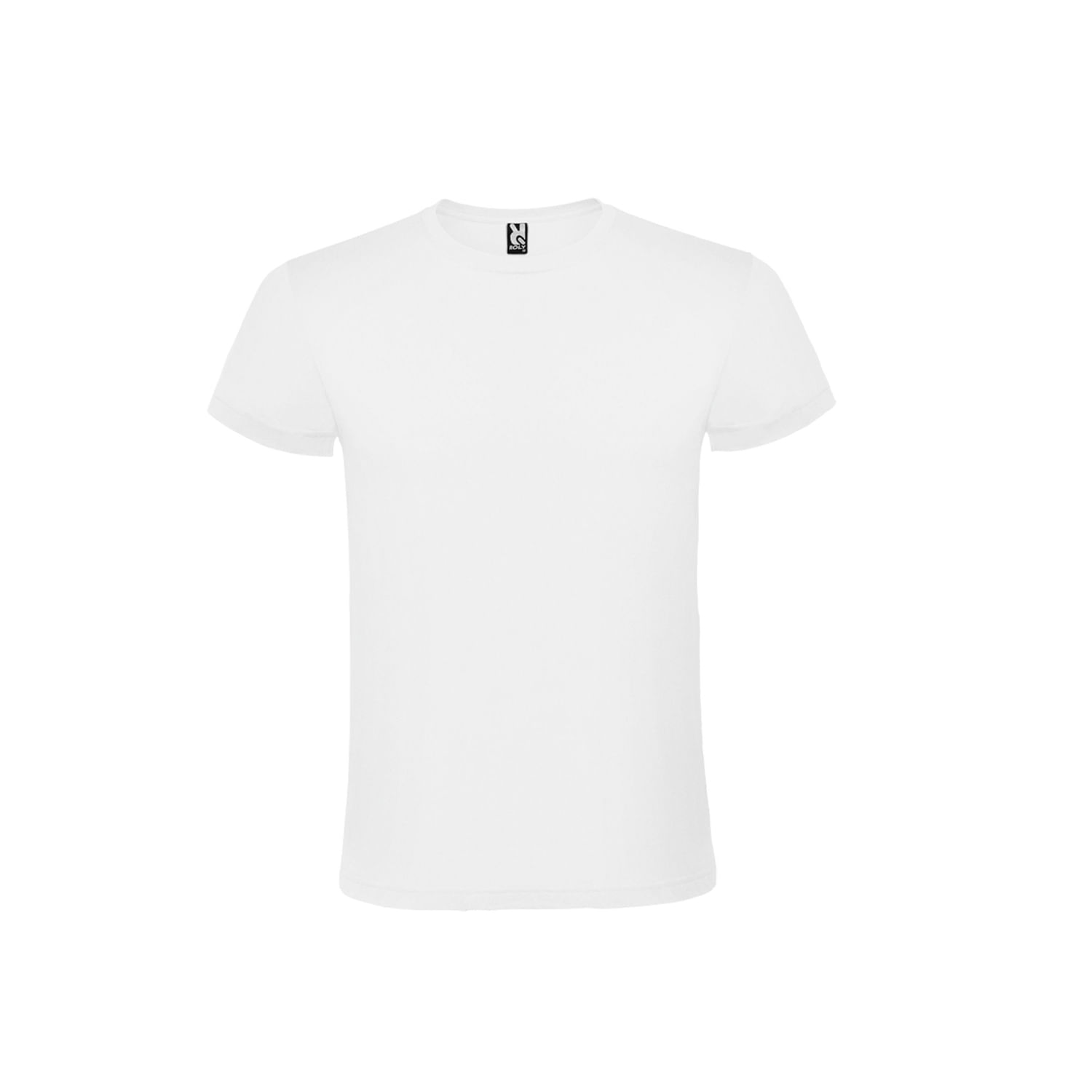 Camiseta De Algodão Branco Atômico De Manga Curta Para Homens