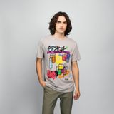 Camiseta You Tetris Stack Para Homens Cinza