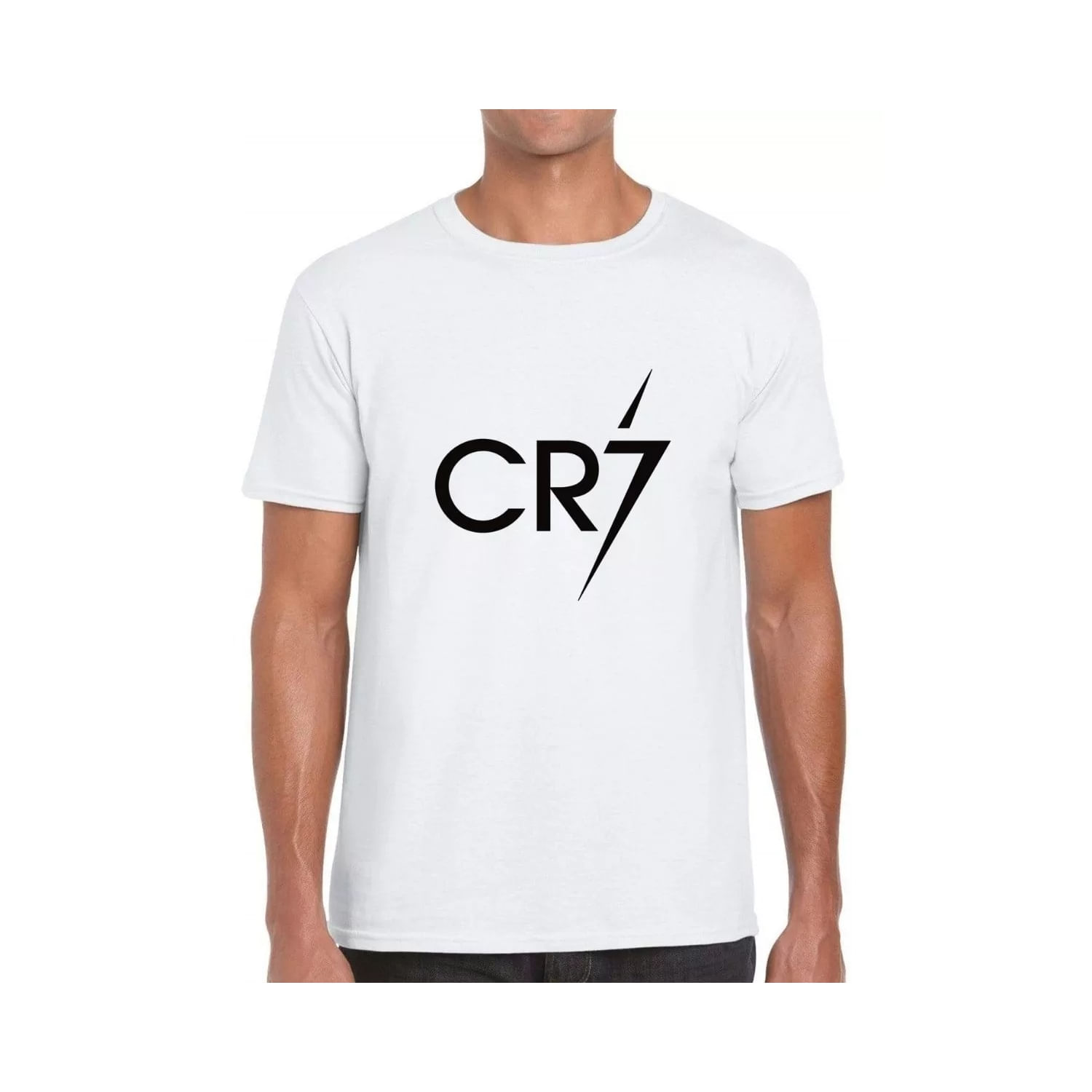 Camiseta Branca Cr7 Cristiano Ronaldo The Bug Cotton