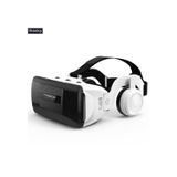 Óculos De Realidade Virtual Vr Box + Fones De Ouvido Genéricos