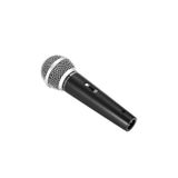 Microfone Dinâmico Weisre Sm-58 Para Uso Vocal Profissional