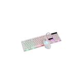 Kit De Teclado E Mouse M-400 Aoas Backlit Gamer