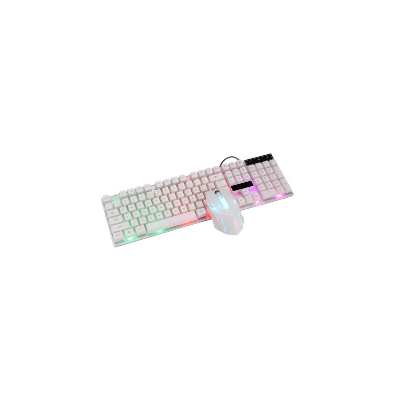 Kit De Teclado E Mouse M-400 Aoas Backlit Gamer