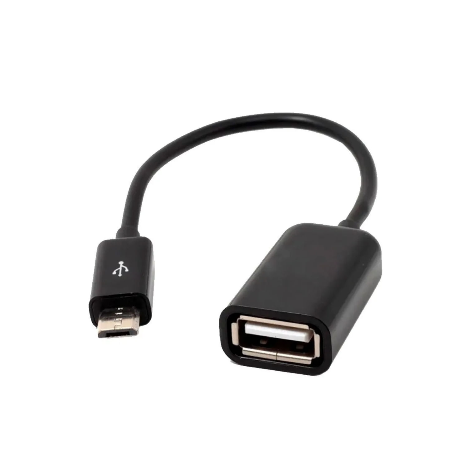 Adaptador De Cabo Otg Usb Fêmea Para Micro Usb Macho Para Android