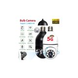 Câmera Wi-fi Robótica 5g, Soquete De Foco, Microfone E Alto-falante De 2 Mp