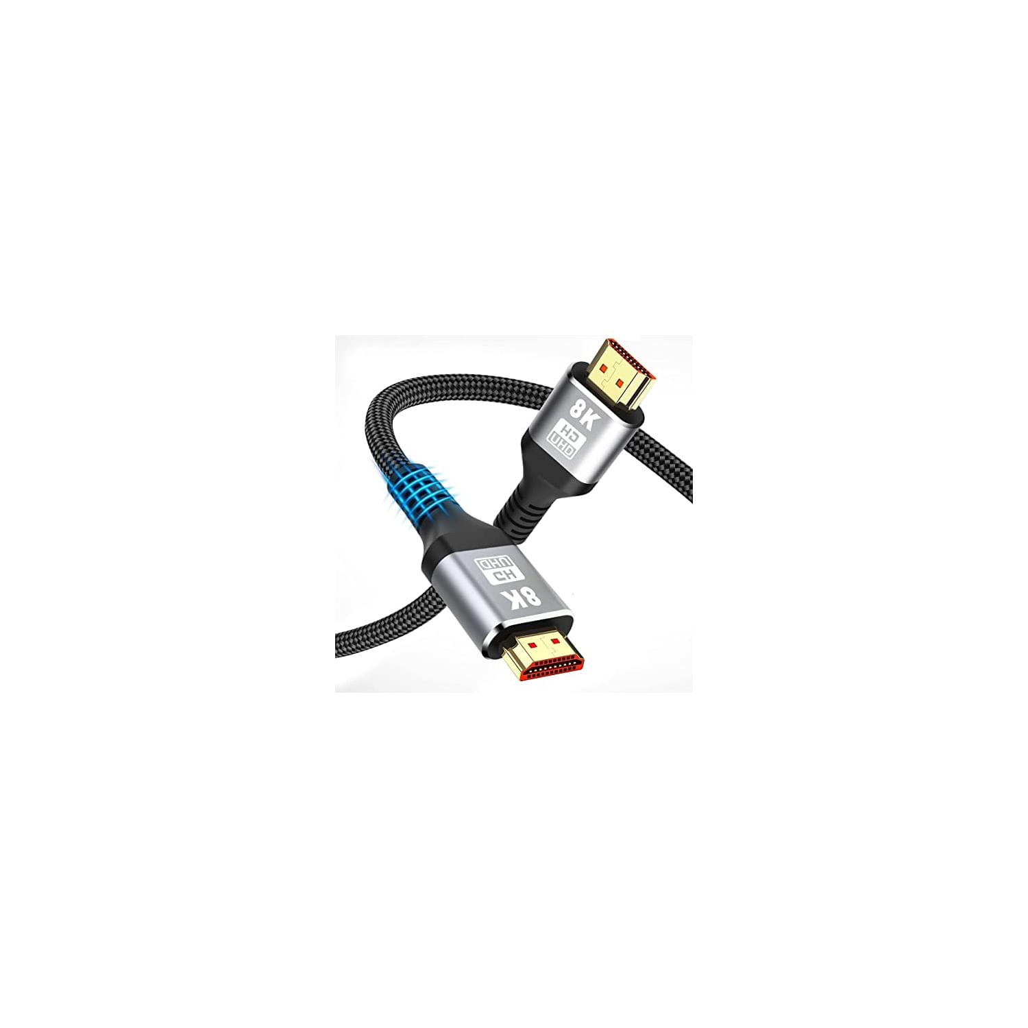 Cabo Hdmi 2.1 8k 60hz/4k 120hz/48gbps 1,5 M Edição Gold